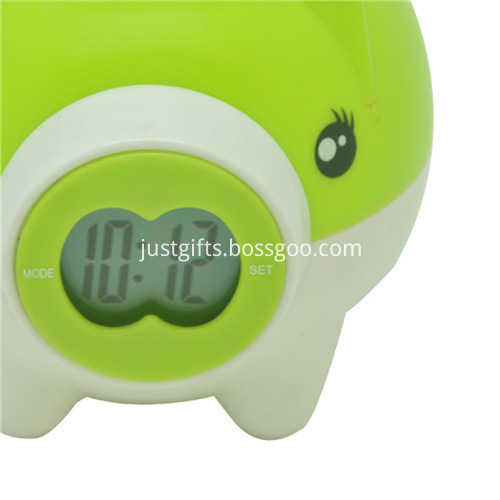 Promotional Plastic Electronic Saving Pot Clock_6