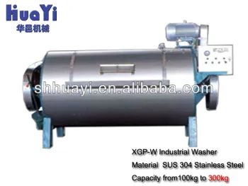 Full Automatic Industrial Horizontal Washing Machine Front Load Washer Extractor