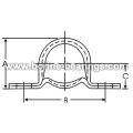 Gestempelde stalen Pillow Block Behuizingen