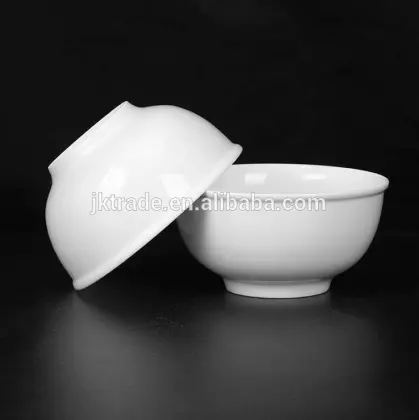 Small Royal White Restaurant Fine Porcelain Soup Bowls Porcelain