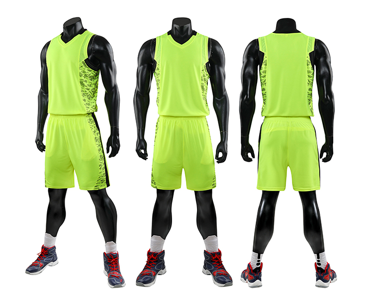 2019 Sublimatiebasketbaluniform in nieuwe stijl