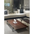 Low long coffee table