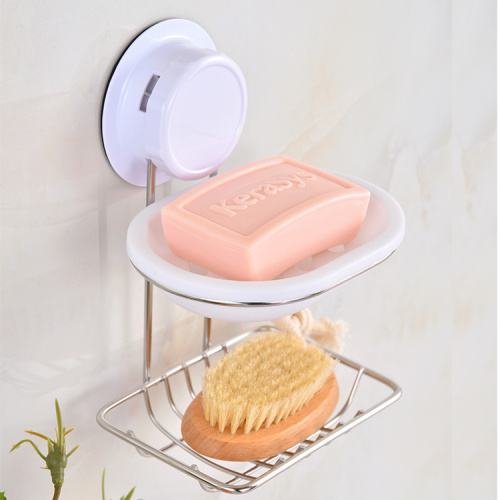 Suction Caddy bathroom soap dish with suction cup Manufactory