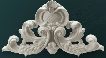 Fire-proof Decorative Carvings Polyurethane Exotic Ornaments