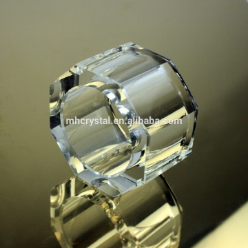 Elegant Crystal Octagon Design Napkin Ring MH-00161B