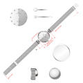 Damas Minimalismo Mesh Watch Bandband Quartz Watch Watch