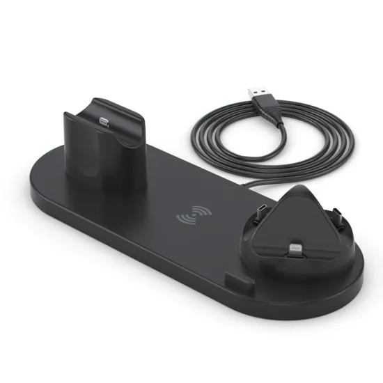 Hot Selling 6-in-1 Qi Charging Dock - 15W Fast Wireless Charger & Magnetic Mobile Phone Stand