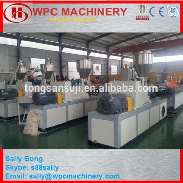 PVC -Kabel -Kabel -Produktionslinie Kunststoffprofilmaschine Maschine