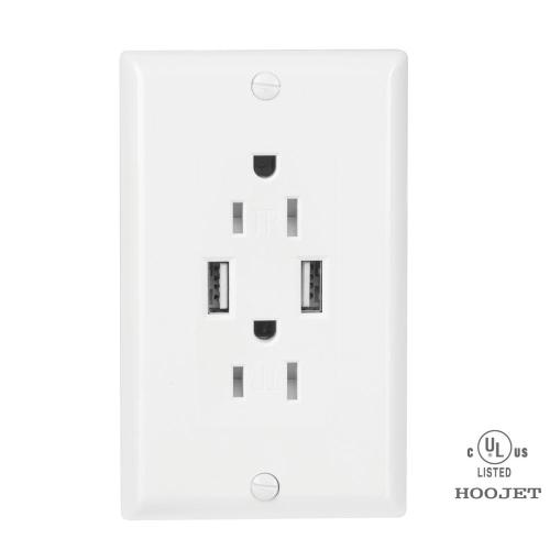 Wall USB Socket 15A