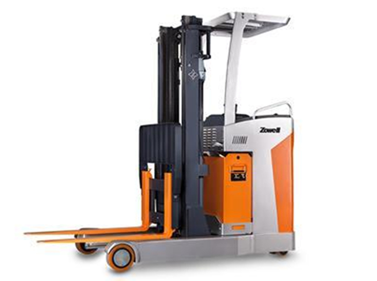 Neuer elektrischer Reach Truck mit 6m Hubhöhe