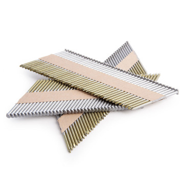 34 Degree 0.18 Inch Galvanized Paper Collated Strip Framing Nails (4.5 x 160mm) for Trusses