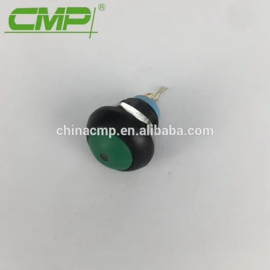 12mm Plastic Momentary LED Lamp Pushbutton Switch