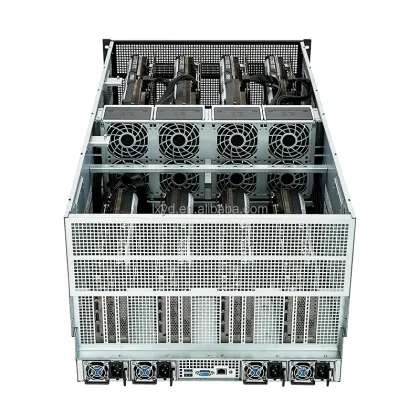 LUXSHARE Gen4 7U Rack-Mounted Server Chassis for Deep Learning and AI Rendering