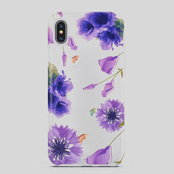 customized tulipa petunia phone case for iphone X cover