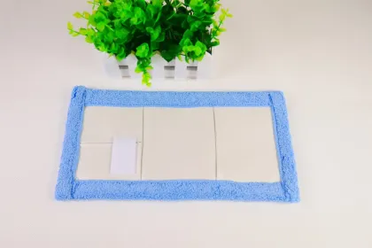 Microfiber exchange use floor mop cloth