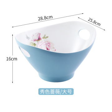 melamine kitchen salad bowl break resistant