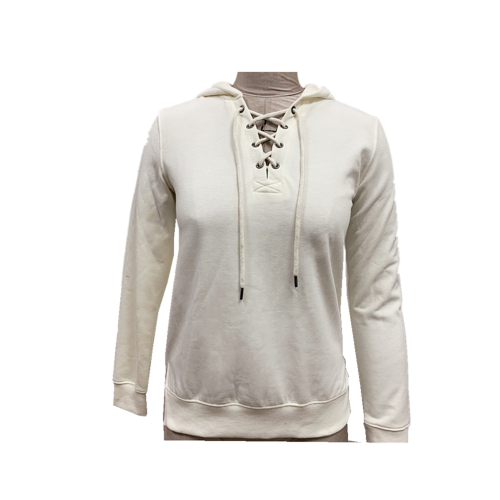 Ladies tricotar lã Hoodie ativo