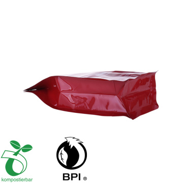 All size compostable coffee packaging bag with valve