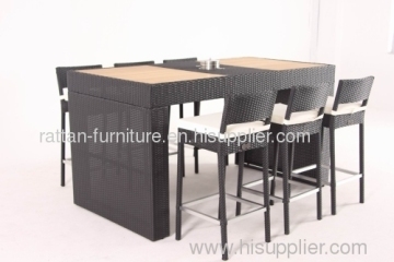 Hotel Furniture Wicker Bar Sets 