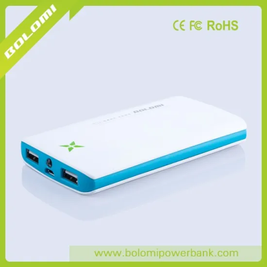 Polymer portable mobile power supply 8000mAh for iphone6s, power bank with LED indicator and LED flashlight