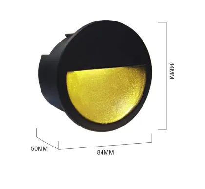 new item round waterproof footlight