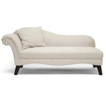 Red Leather French Chaise Lounge CH20 Chaise Lounge Chair