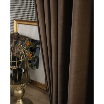 living room bedroom velvet curtain