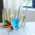 Custom Colorful Drinking Straight and Bent Titanium Straw