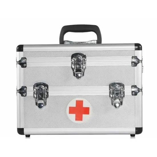Sliver Aluminum Medical Case For Family Travel Used Aluminum Boxes UK