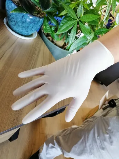 medical latex gloves without powder for sale