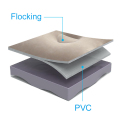 مرتبة سرير الهواء المزدحمة PVC مرتبة قابلة للنفخ