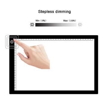 Suron USB Dimmable LED Drawing Rasting Pad