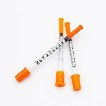 CE ISO Medical 1ml Insulin Syringe