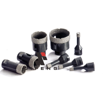 Vacuum Brazed Core Drill Bits for Porcelain Tile and Marble