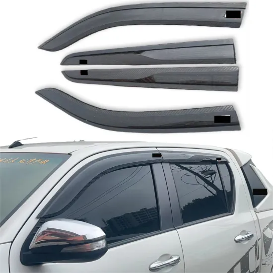 4X4 Pick-up Accessories: Side Window Deflectors for Hilux Revo 2015-2023