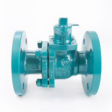 Corrosion Resistant Cast Steel PTFE Lined Ball Valve