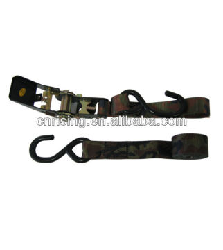 Ratchet tie down strap hunting equipment