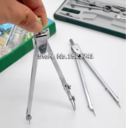 9pcs/set genuine H4009 mechanical drawing tool drawing instrument compasses nine suit math sets office stationery