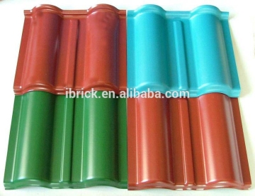 Synthetic resin tile ridge tile drain board