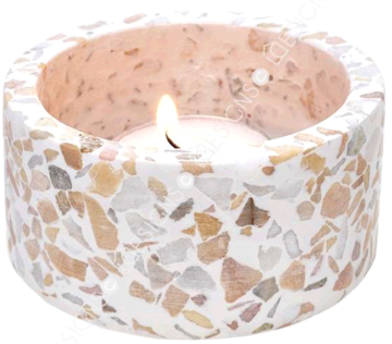 Waterstone Tea Light Holder in Mixed Color