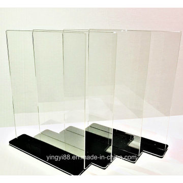 Wholesale Clear Plastic Acrylic Sign Holder 8.5 X 11′′