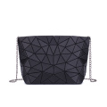 Borsa con diamanti geometrici opaco Pezzo di triangolo irregolare Pezzo a tracolla singola Borsa da cross-body da donna