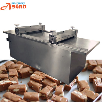 Small Soft Cake and Candy Cutting Machine - Peanut Nougat and Gummy Candy Cutter