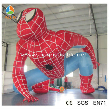 Hot sale Inflatable Spiderman shape , Giant inflatable shapes for sale