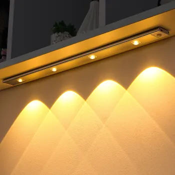 Stick-on Anywhere USB Charging Wireless LED Motion Sensor Cabinet Light