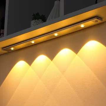 Stick-on Anywhere USB Charging Wireless LED Motion Sensor Cabinet Light