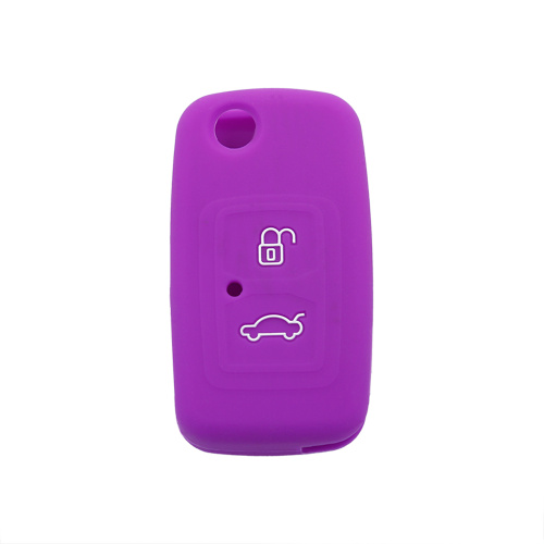 Chery embossed 2 buttons silicone key cover