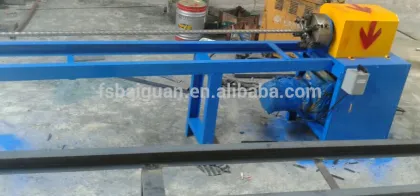 Easy operate metal pipes threading Machine export to Bangladesh