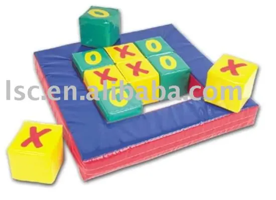 soft blocks of circle and cross game LT-02B0275
