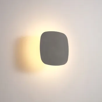 Aluminium LED Square Modern Outdoor Waterproof Black Garden Light